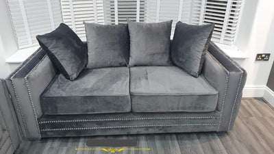 Vogue French Velvet Sofa Range