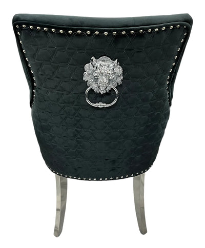 shimmeryVelvetdiningchair shimmeryvelvetchair goldlegsdiningchair diningchair lionknockerdiningchair creamvelvetdiningchair blackvelvetdiningchair dining diningroom chair 