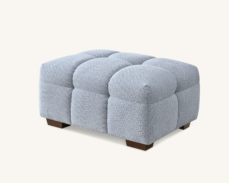 Aluxo Tribeca Sofa Range in Pearl Boucle Fabric