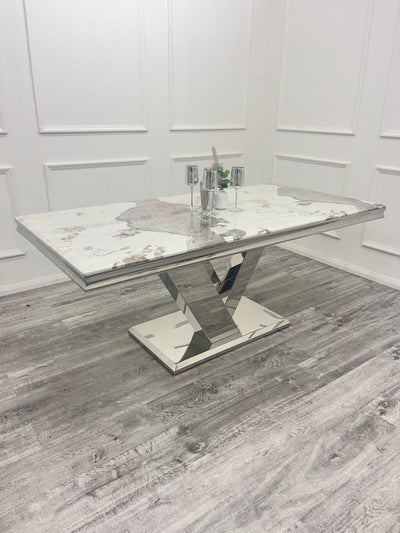 Venice Dining Table 180cm & Chelmsford Dining Chairs