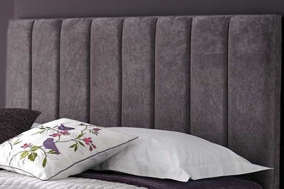 EMPIRE DIVAN BED CRUSHED VELVET