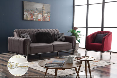 Genova Sofa 3+2 Range Plush Velvet - Choose Combination