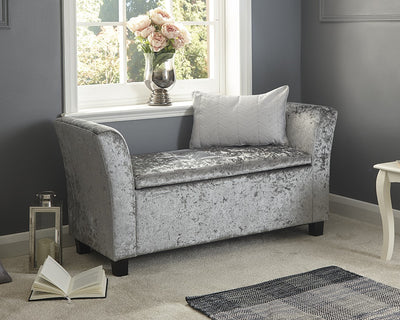 VERONA Crushed Velvet Window Seat